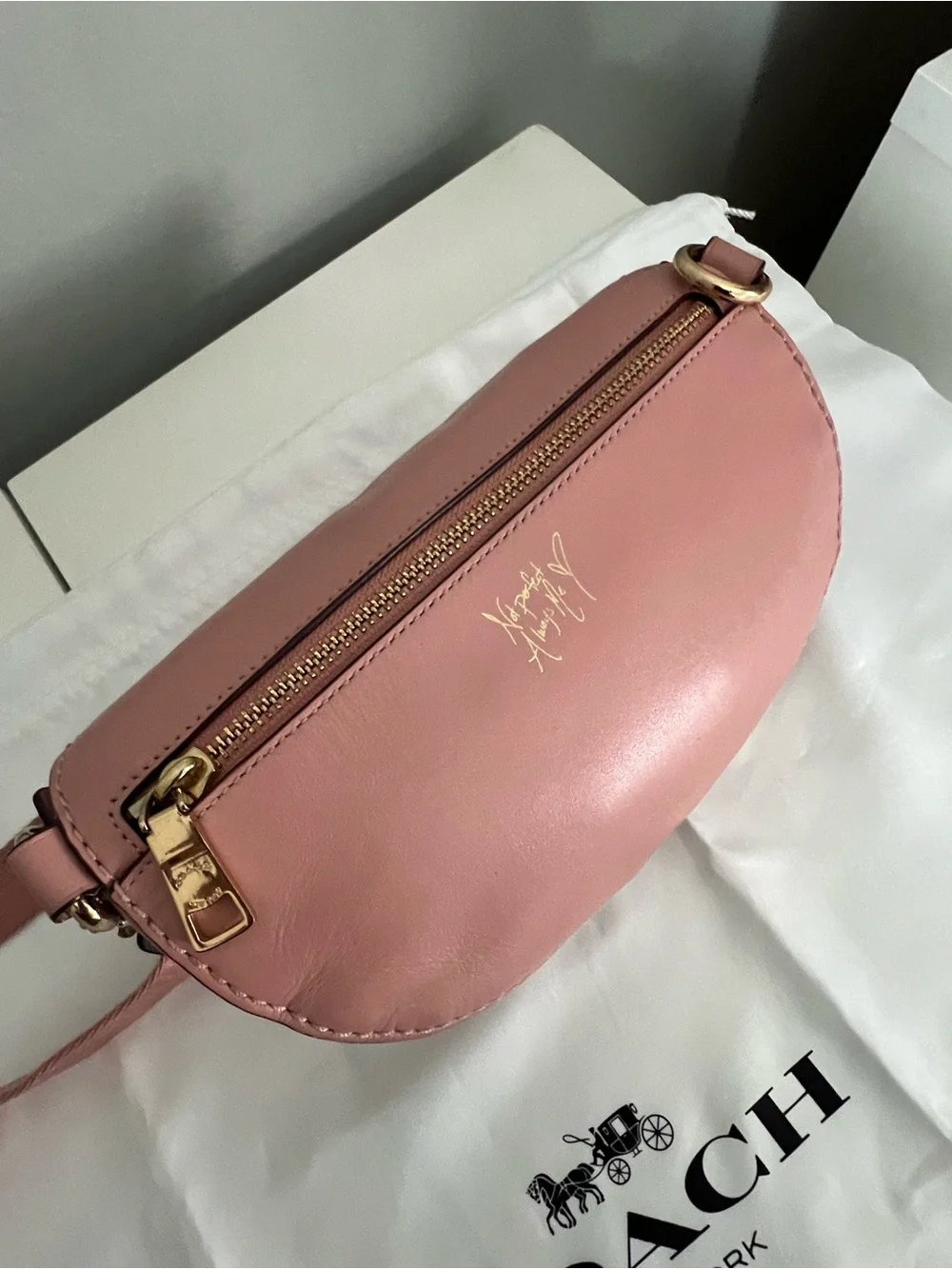 Selena Gomez X Coach limited edition belt bag